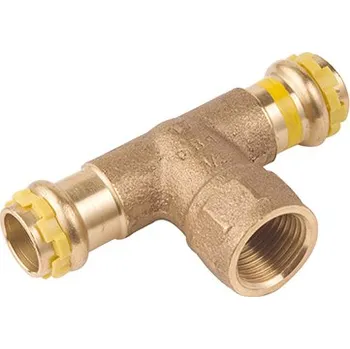 Fitinka Cu lisovací přechod t-kus 35-1/2", vnitřní plyn Comap Sudopress