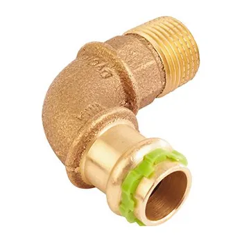 Fitinka Bronz lisovací koleno 12-1/2", ZV voda Comap Sudopress