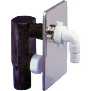 Sifon sifon pračkový podomítkový chrom 40/50mm