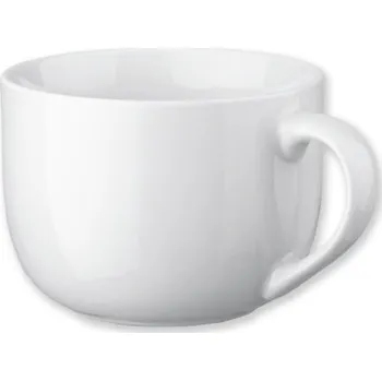 Velký keramický hrnek bílý, 0,49l (- dostupné jen do vyprodání skladových zásob -)