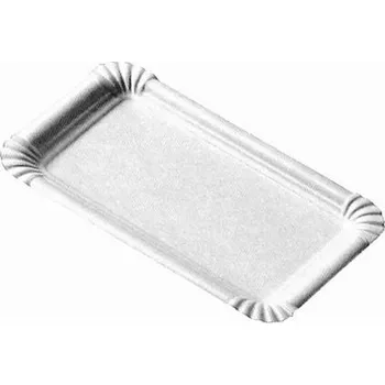 Jednorázové nádobí Tácky papírové na palačinky 19x33,5cm č.8 cena=125ks