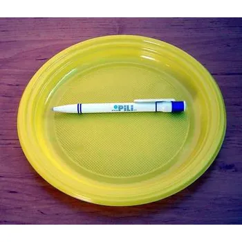 Talíř Talíř papírový mělký 23cm Smile c=10ks