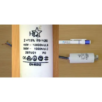 Kondenzátor Kondenzátor rozběhový 2uF 450V pro míchadlo chladiče