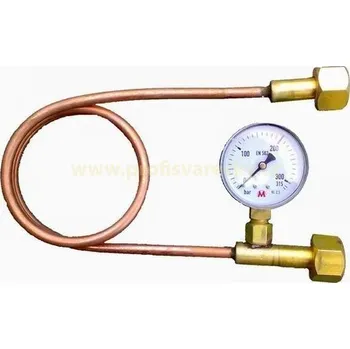 Svářečka Přepouštěcí trubka na argon s manometrem