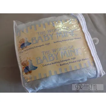 Kojenecký overall Dětská deka světle modrá