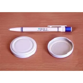 Víčko na sklenice zavařovací bílé Twist Off 53 TO53