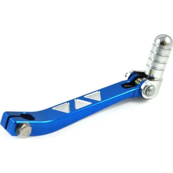 Řadící páka hliníková CNC typ 03, modrá