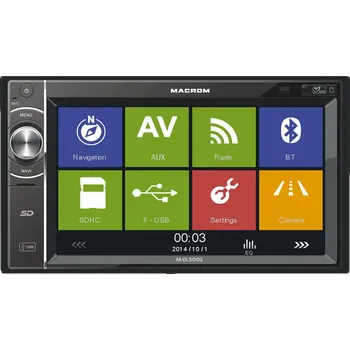 Autorádio Recenze Macrom M-DL5000
