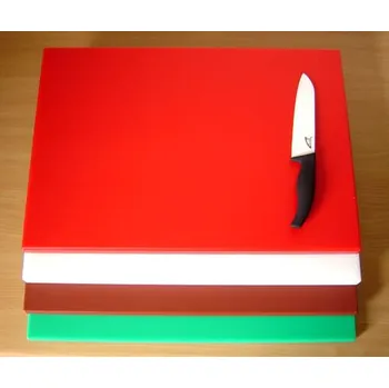 Kuchyňské prkénko Prkénko-deska plast 50x32,5 červená