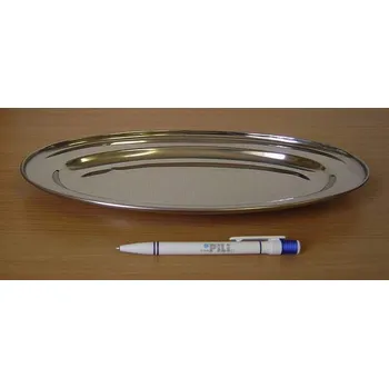 Podnos ovál nerez 35cm