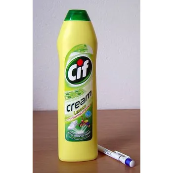 Písek tekutý na nádobí CIF citron,eucalyptus 500ml