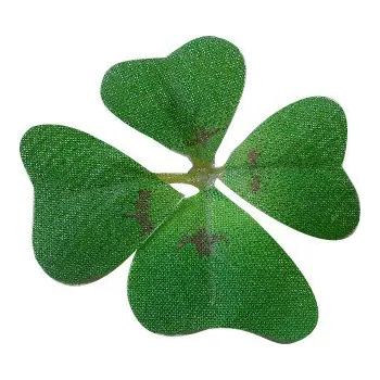 čtyřlístek velký pro štěstí - balení 1 ks