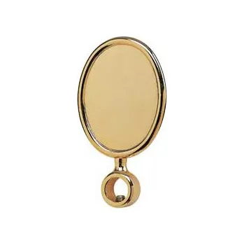 Držák plak.Cobra zl.oval/vert.