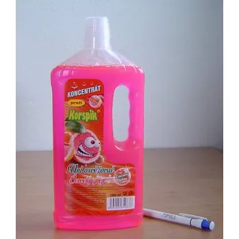 Čistič podlahy Prostředek na podlahy lino obklady + osvěžovač ČERVENÝ GREP