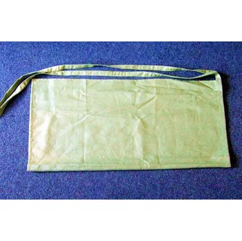 Kuchyňská zástěra Zástěra bez laclu khaki světlá 90x90cm