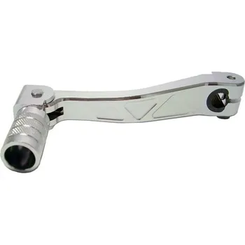 Řadící páka hliníková CNC, stříbrná