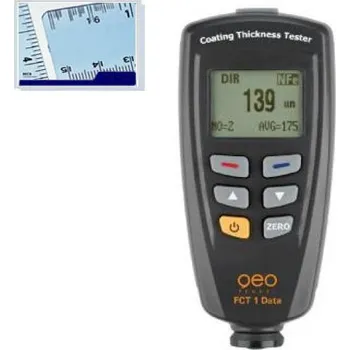 Měřič tloušťky laku SLUŽBA - Kalibrace - Tloušťkoměr FCT 1 Data