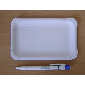 Jednorázové nádobí Tácky papírové 10x17 cm, 100ks č.3