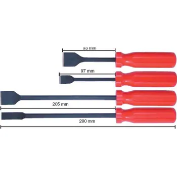 Sada nářadí CROMWELL Souprava dlouhých škrabek na těsnění KEN5031980K