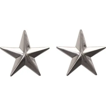 Odznak US 1 Star General 2 ks - stříbrný