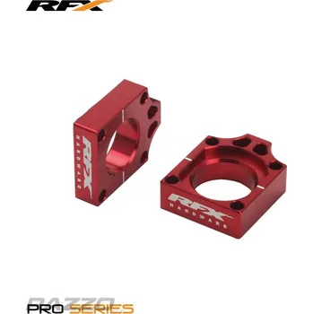 Nářadí na motocykly Dorazy zadní osy RFX Pro Axle Blocks Honda CRF250R CRF450R 09-.. Red