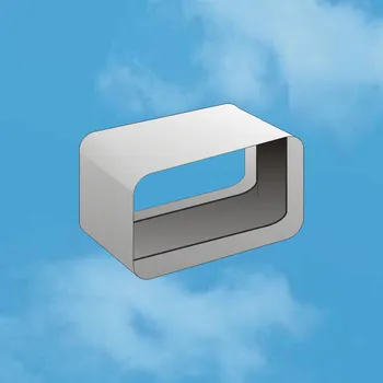 Ventilační potrubí Edil Plast, Refax SPOJKA pro vzduchotechnické potrubí čtyřhranné [] 120x60 plast