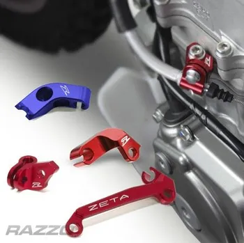 Opěrka spojkového lanka ZETA Clutch Cable Guide Honda CRF450R 02-08 červená