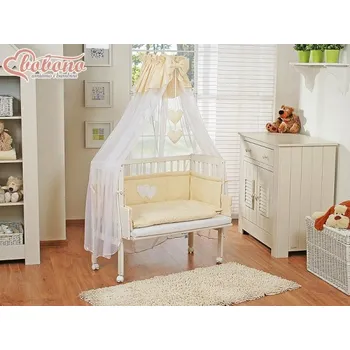 Povlečení My Sweet Baby Ložní souprava do minipostýlky Srdíčka