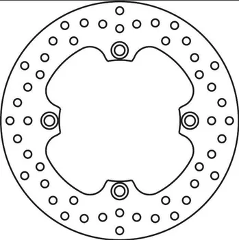 Brzdový kotouč Brembo (Itálie) Zadní brzdový kotouč Brembo - Husqvarna TE Centennial, 510ccm - 04>06