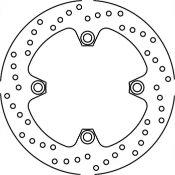 Brzdový kotouč Brembo (Itálie) Zadní brzdový kotouč Brembo - Honda CBR R, 125ccm - 03>07