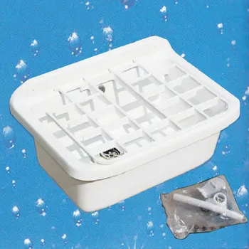 Výlevka First plast, Edil Plast Nástěnná plastová výlevka s mřížkou a přepadem