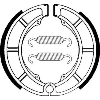 Brzdová destička Zadní brzdové pakny SBS (Bendix) BA 052 - Suzuki Intruder M, C , 800ccm - 05>