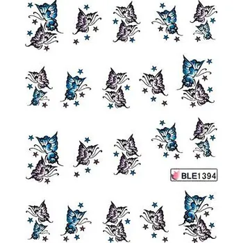 Umělé nehty NehtyShop Vodolepky na nehty motýl 1394