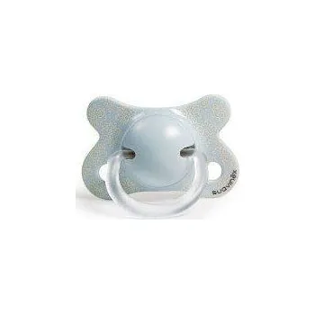 dudlíky Suavinex Fusion dudlík anatomický - silikon -2/6 s modrou kresbou