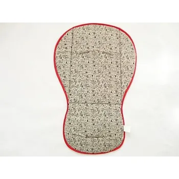 Příslušenství pro přepravu dětí MeeMee Oboustranná podložka do kočárku písmo/červená