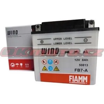 Motobaterie Fiamm (Itálie) Baterie Fiamm FB7-A - Suzuki GS125ES, 125ccm - 91>92