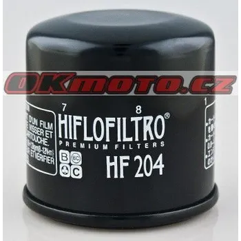 Motodíl HIFLO FILTRO Olejový filtr HifloFiltro HF204 - Kawasaki ER-6F, 650ccm - 06-06