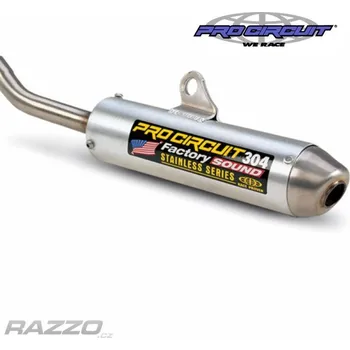Výfuk pro motocykl Koncovka výfuku ProCircuit 304 Silencer Kawasaki KX125 03-08