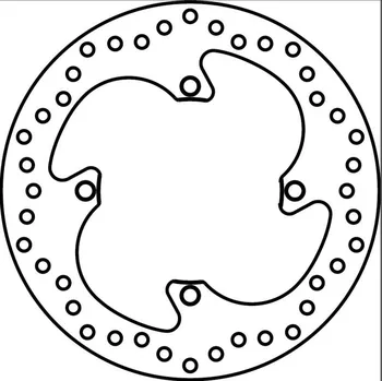 Brzdový kotouč Brembo (Itálie) Zadní brzdový kotouč Brembo - Kawasaki KX F, 250ccm - 04>05