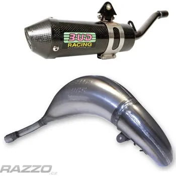 Výfuk pro motocykl Výfuk a koncovka BUD Racing Pipe + Silencer Kawasaki KX85 14-25