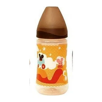 Kojenecká láhev SUAVINEX láhev oranžová 360 ml