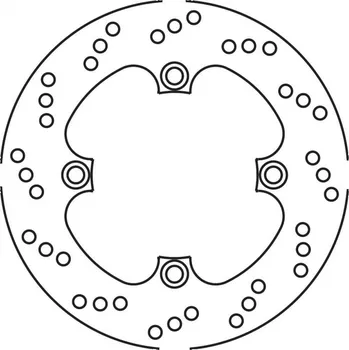 Brzdový kotouč Brembo (Itálie) Zadní brzdový kotouč Brembo - Honda VTR, 250ccm - 98>