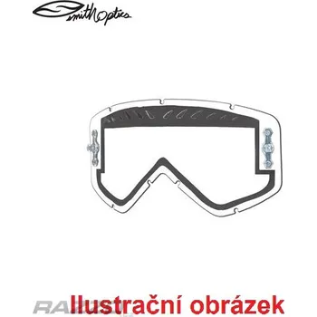 Motocyklové brýle Náhradní dvojité čiré sklo Smith EVO SubSpeed Clear Double Lens RollOff