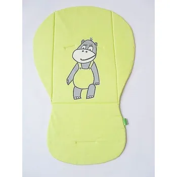 Příslušenství pro přepravu dětí MeeMee Podložka do kočárku Hippo - limetka