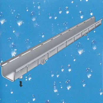 Odvodňovací žlab First plast, Edil Plast žlab hluboký CSA100