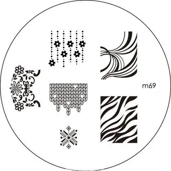 Umělé nehty NehtyShop Destička na razítka 69