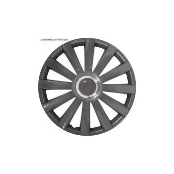 Poklice na kolo Poklice na kola 14" model Spyder (barva Gun Metal/Chrom) - 4 kusy SLEVA 10%