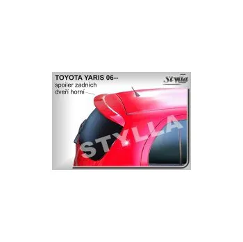 Tuning Zadní spoiler kšilt nad okno Toyota Yaris -- od roku výroby 2006-