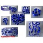 SAMCO Sport kit, silikonové modré sportovní hadice Ford Escort MK5 1.8l Zetec ( sada obsahuje 8kusů přesných silikonových hadic pro oběh chladící kapaliny )