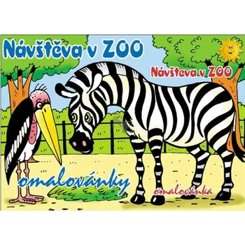 omalovánky ZOO Omalovánky Návštěva v ZOO A5